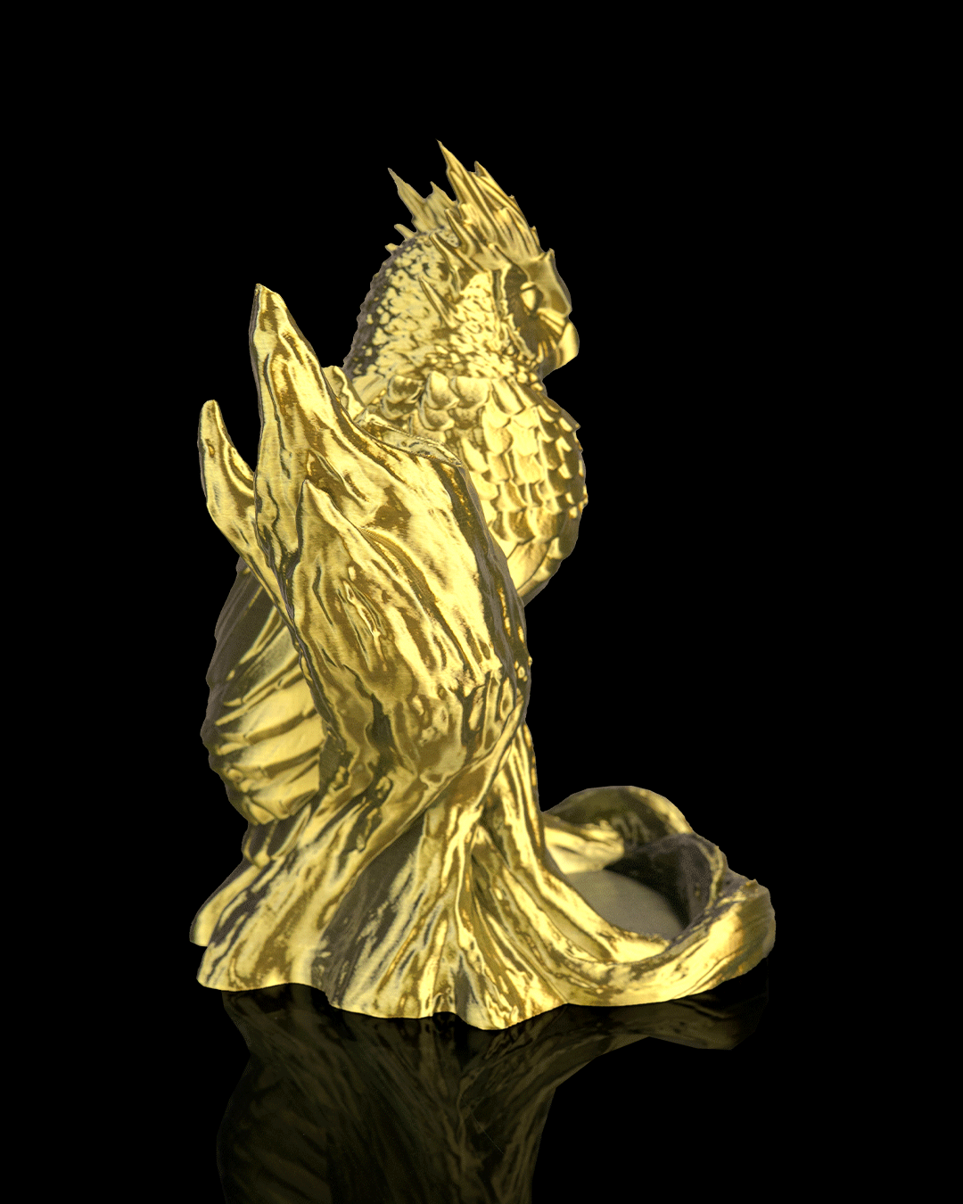 Torre de Dados Búho del Presagio impresa en 3D - foto 4