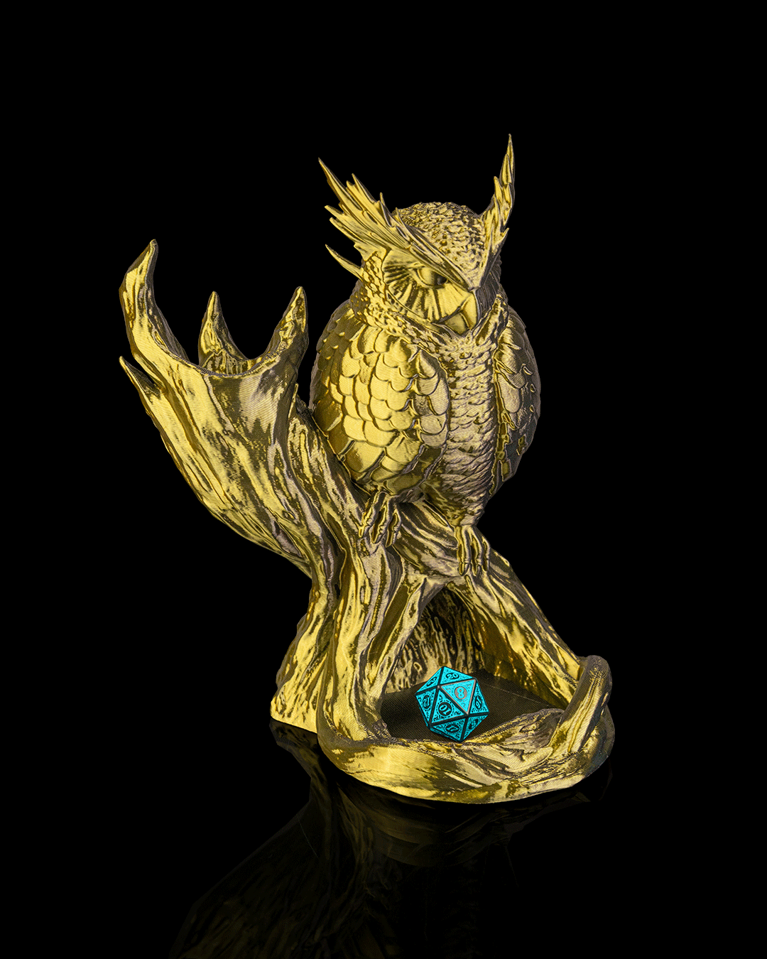 Torre de Dados Búho del Presagio impresa en 3D - foto 7