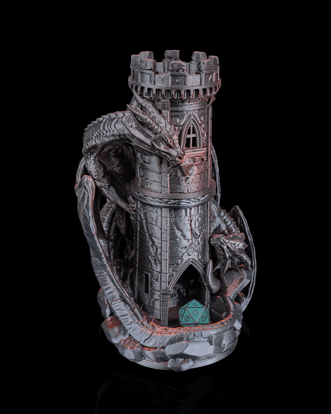 Torre de Dados Destino Gemelo impresa en 3D - foto 2