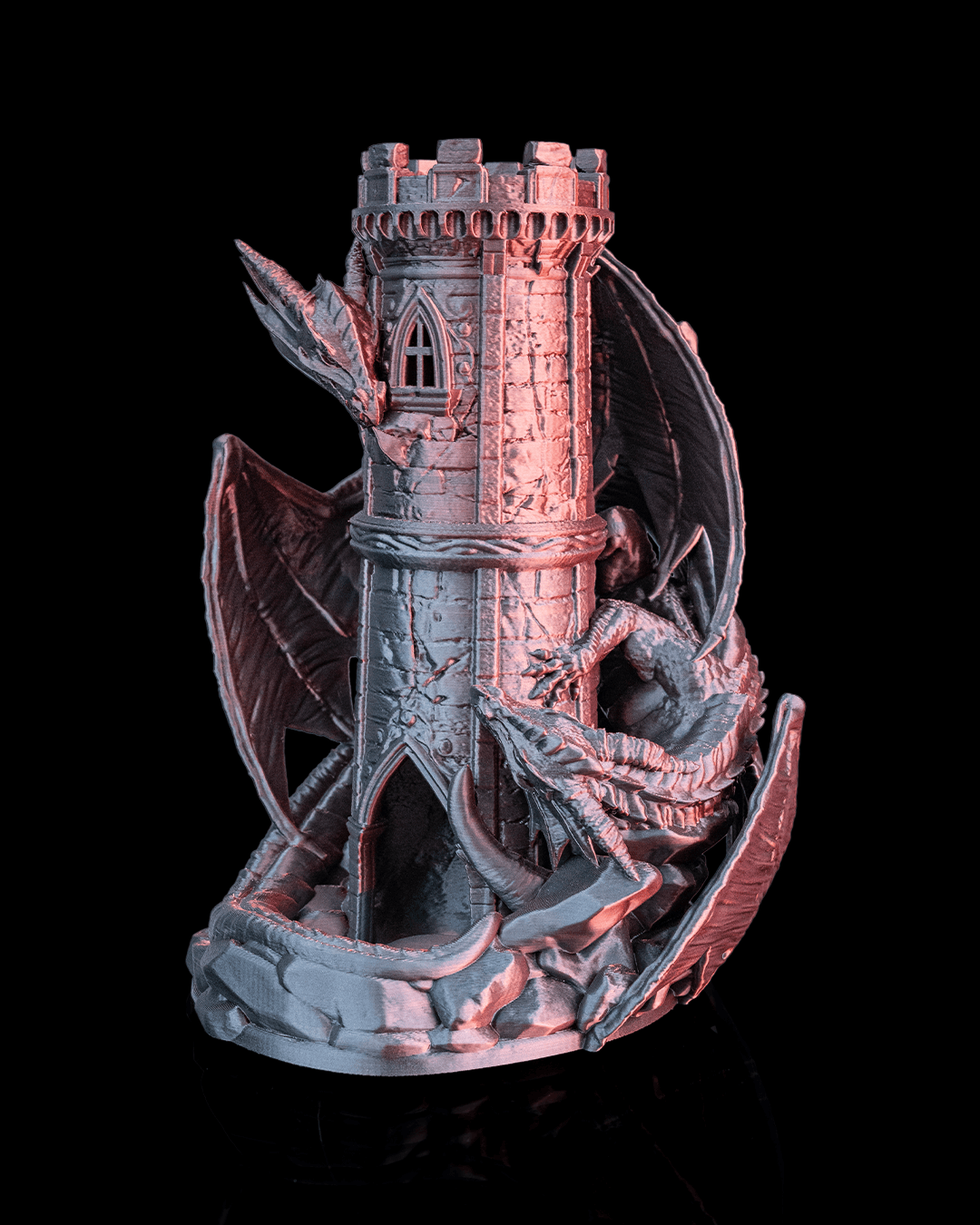 Torre de Dados Destino Gemelo impresa en 3D - foto 5