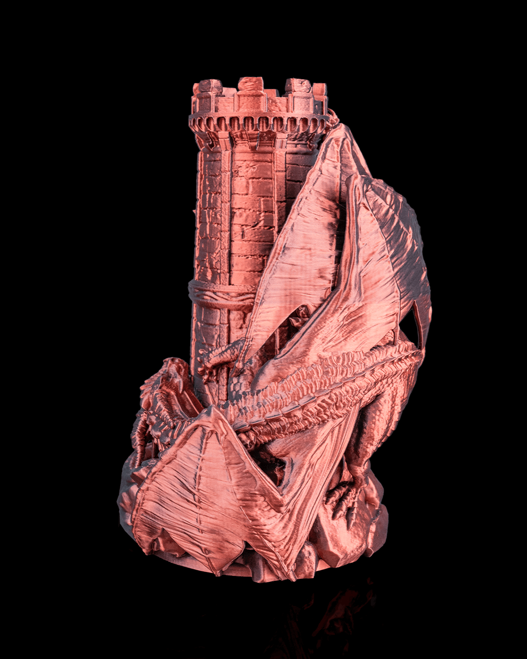 Torre de Dados Destino Gemelo impresa en 3D - foto 7
