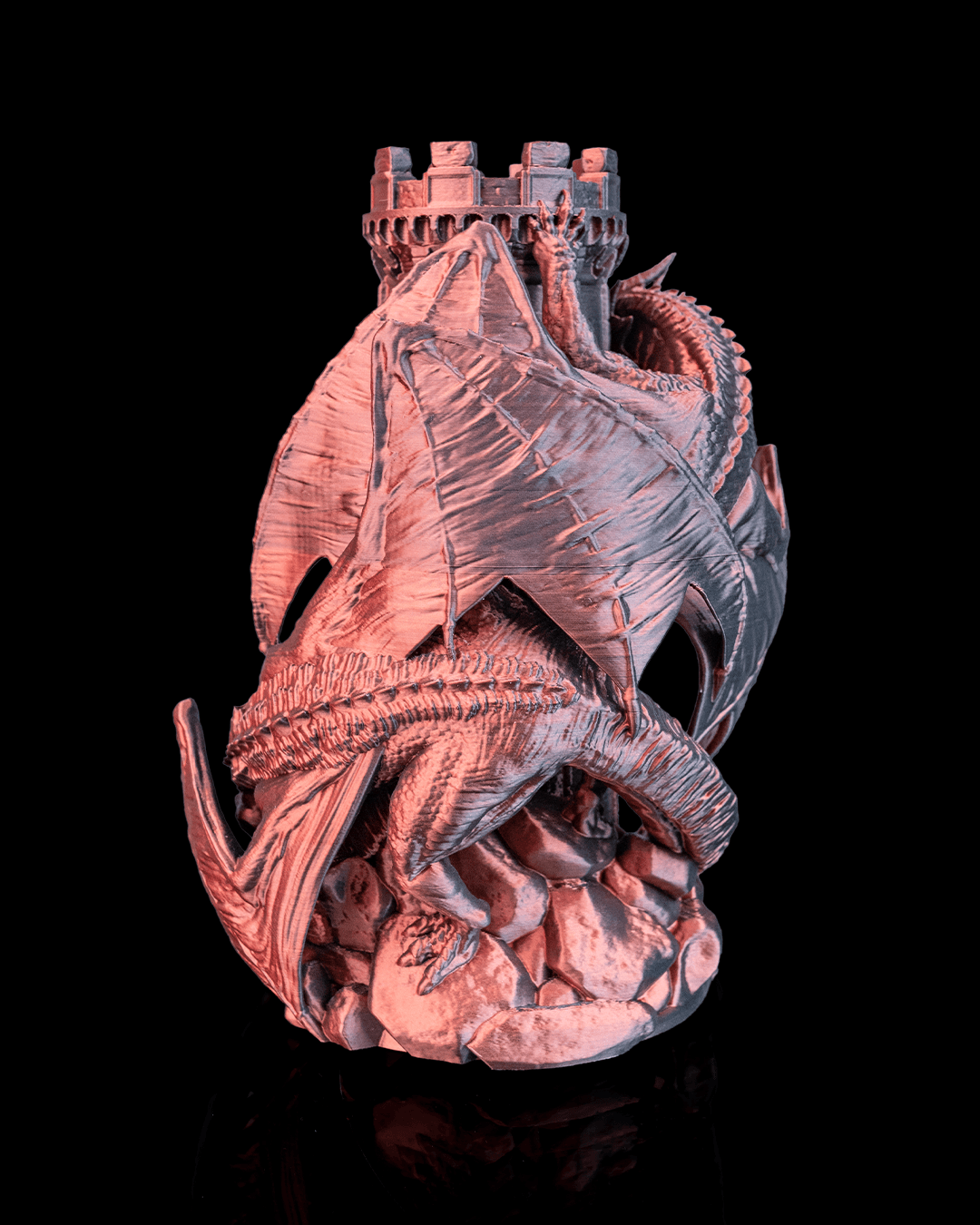 Torre de Dados Destino Gemelo impresa en 3D - foto 4