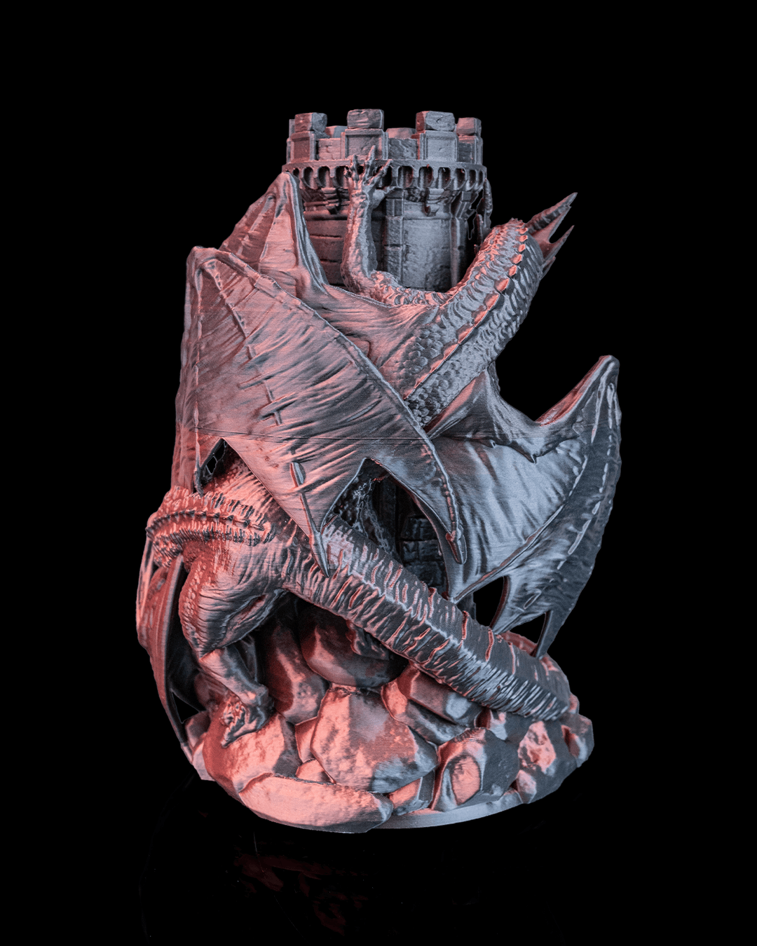 Torre de Dados Destino Gemelo impresa en 3D - foto 3