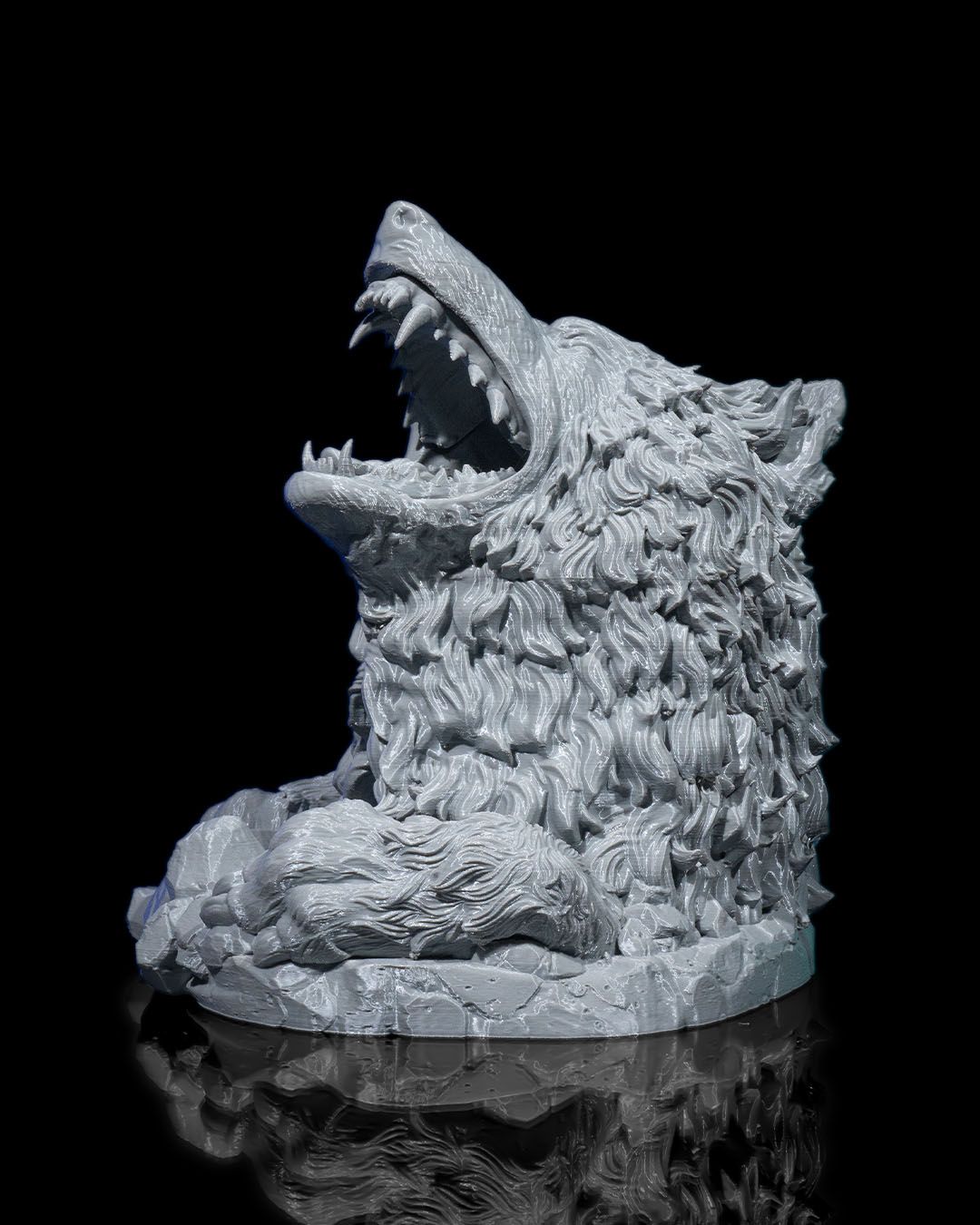 Torre de Dados Mordisco de Lobo impresa en 3D - foto 2