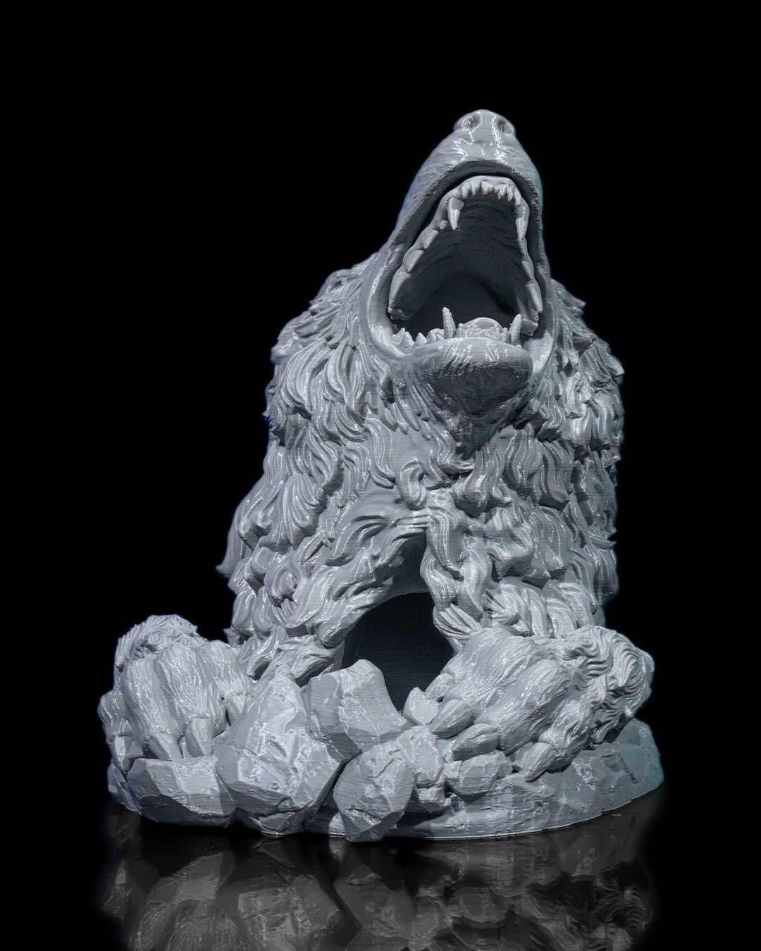 Torre de Dados Mordisco de Lobo impresa en 3D - foto 6