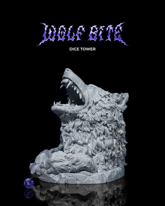 Torre de Dados Mordisco de Lobo impresa en 3D - foto 1