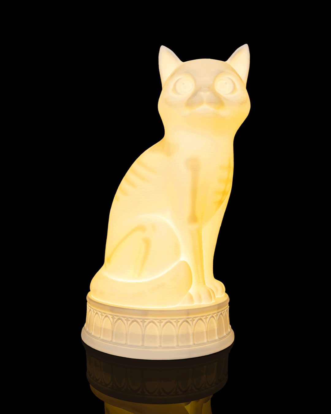 Lámpara Gato Rayos X impresa en 3D – decoración de Halloween (9)