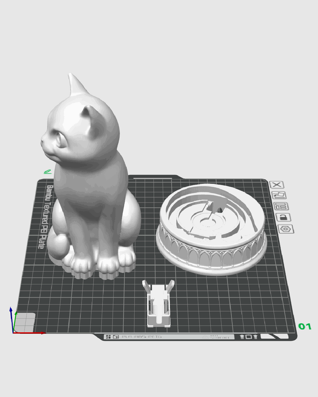 Lámpara Gato Rayos X impresa en 3D – decoración de Halloween (11)