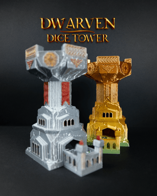 Torre de Dados Enana impresa en 3D - imagen 1