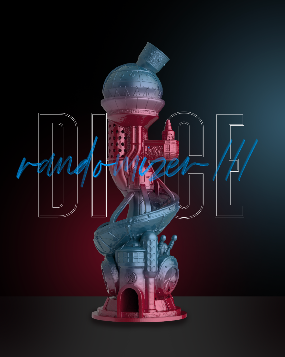 Randomizador de Dados III impreso en 3D - foto 1