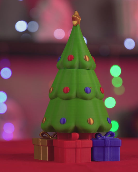 Secret Santa Tree – Árbol Secreto de Papá Noel 3D