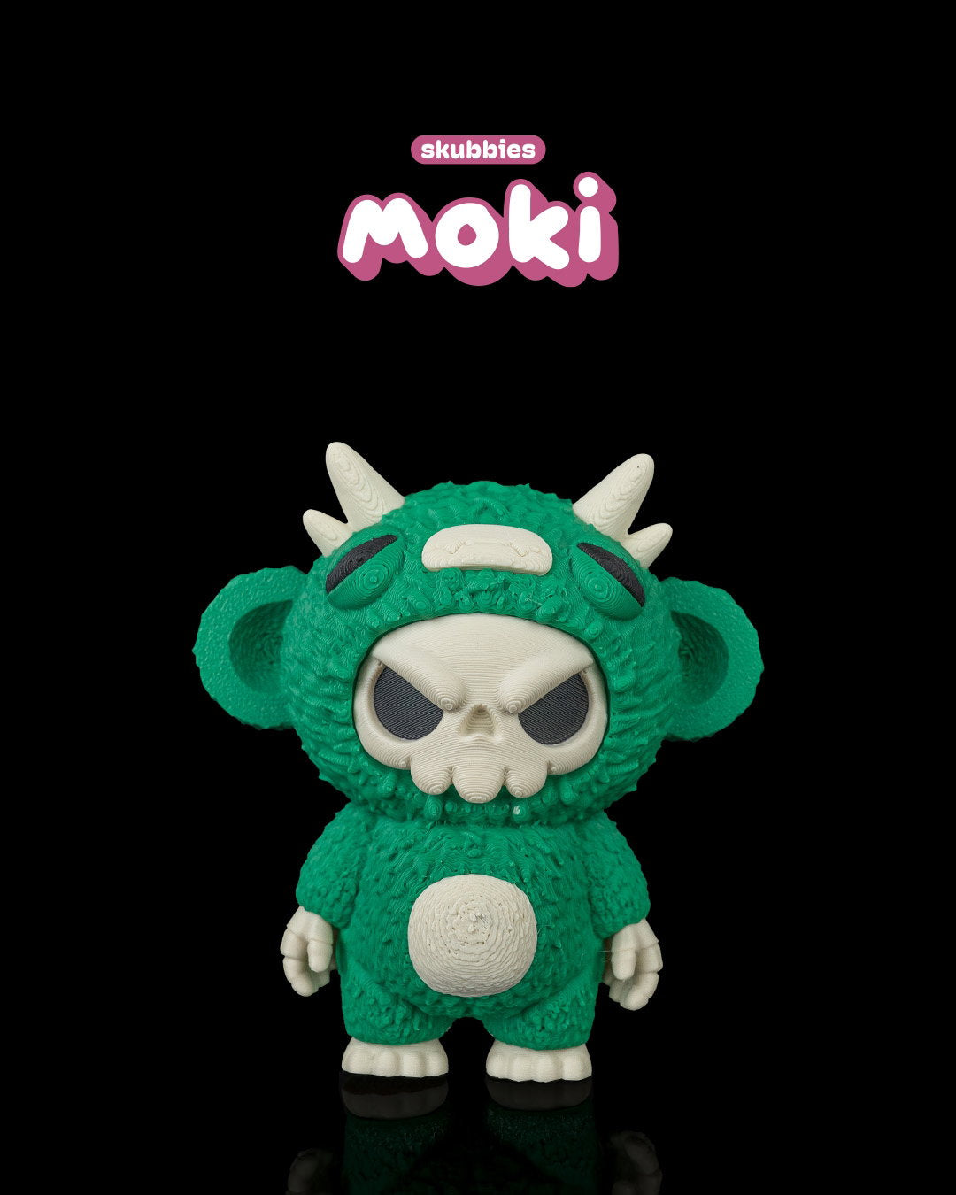 Skubbie Articulado Moki impreso en 3D para Halloween