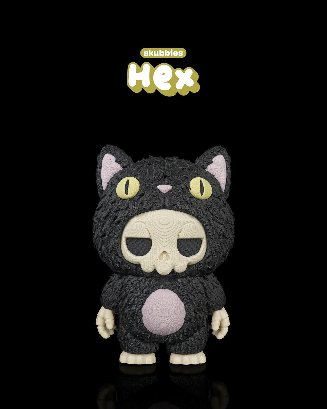 Skubbie Articulado Hex impreso en 3D para Halloween