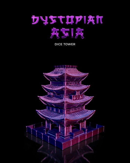 Torre de Dados Asia Distópica impresa en 3D - foto 1